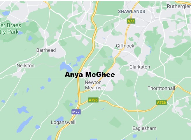 Anya McGhee in Glasgow